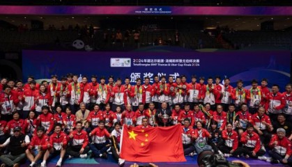 【观察】国羽共捧汤尤杯 展望巴黎需谨慎乐观